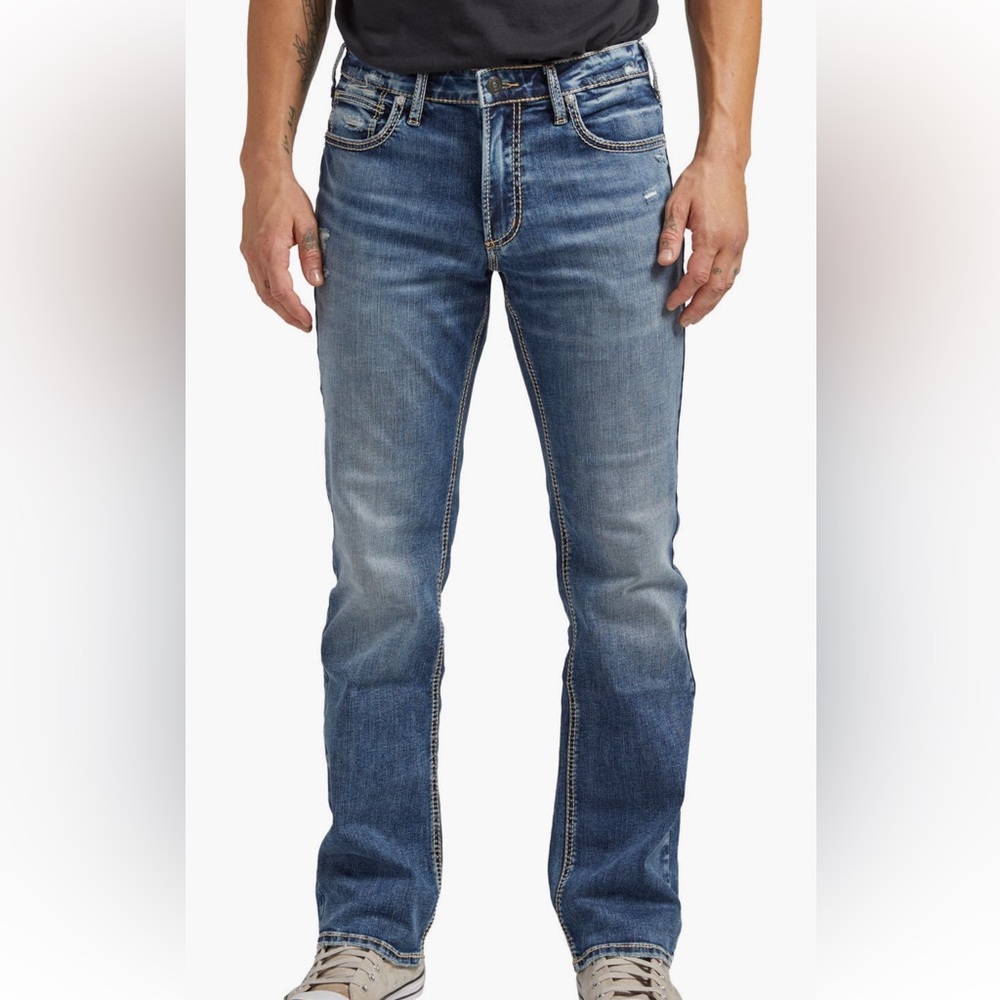 Men’s Silver Jeans Co.s. Jace. Slim Fit Bootcut. 32x32